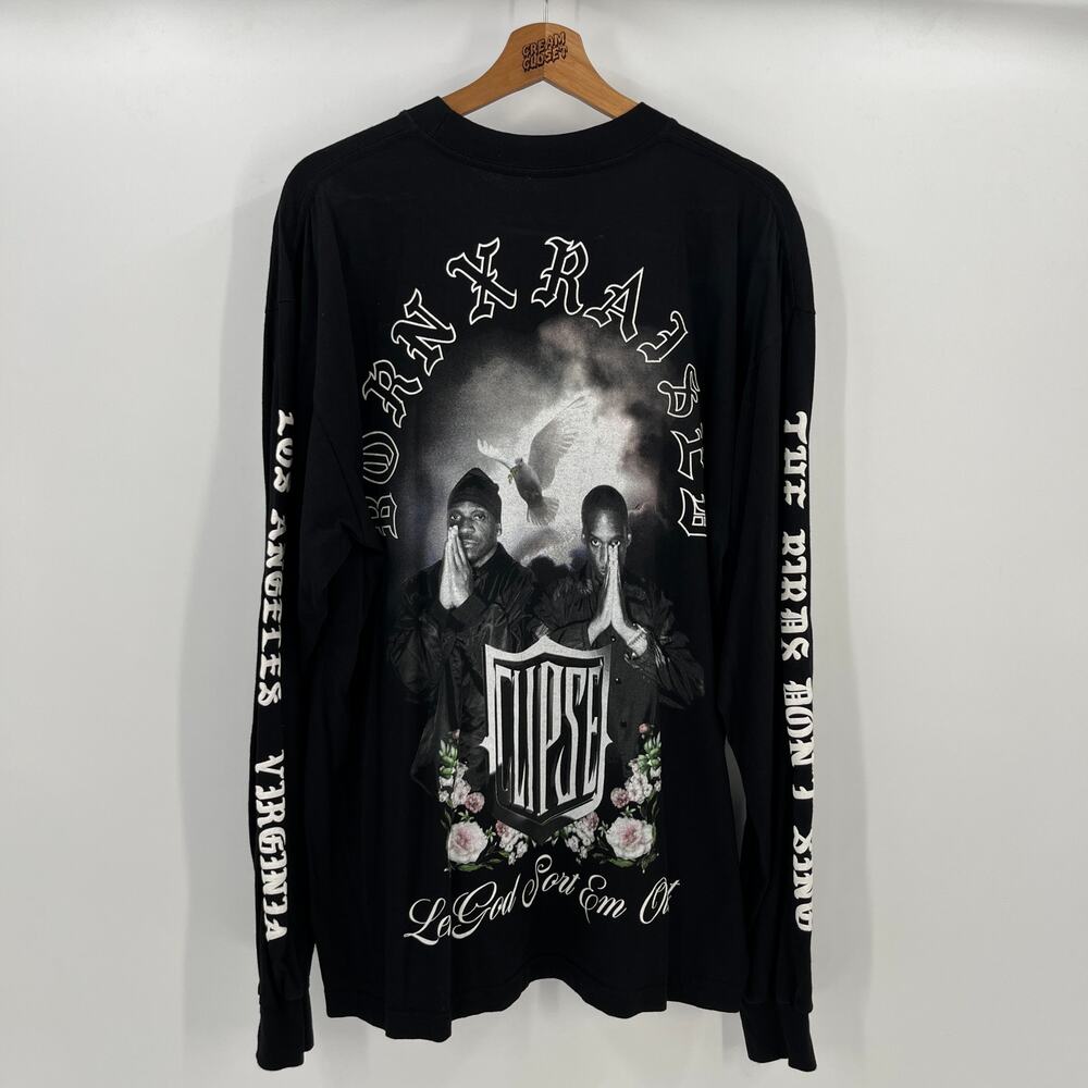 Born x Raised BXR Clipse Malice Pusha T Los Angeles Exclusive Tee size L